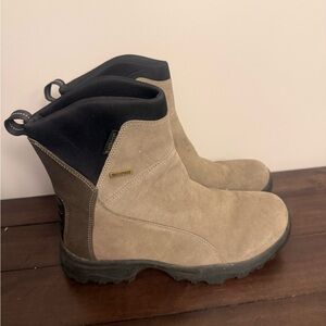Everest Waterproof Suede Winter Boots Lug Sole